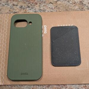 NIB Pela Pixel 9a Phone Case In Forest Floor Green